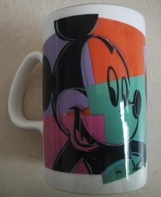 mok Mickey Mouse popart, Ophalen, Zo goed als nieuw