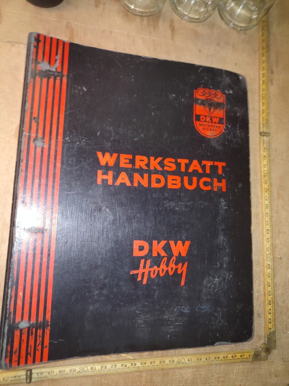 Werkplaats handboek map DKW Hobby, Ophalen of Verzenden