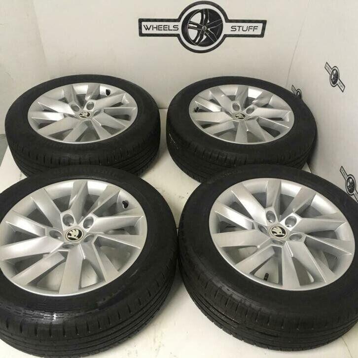 Skoda status superb 17 inch velgen 5x112, Ophalen, Nieuw, 17 inch, Banden en Velgen