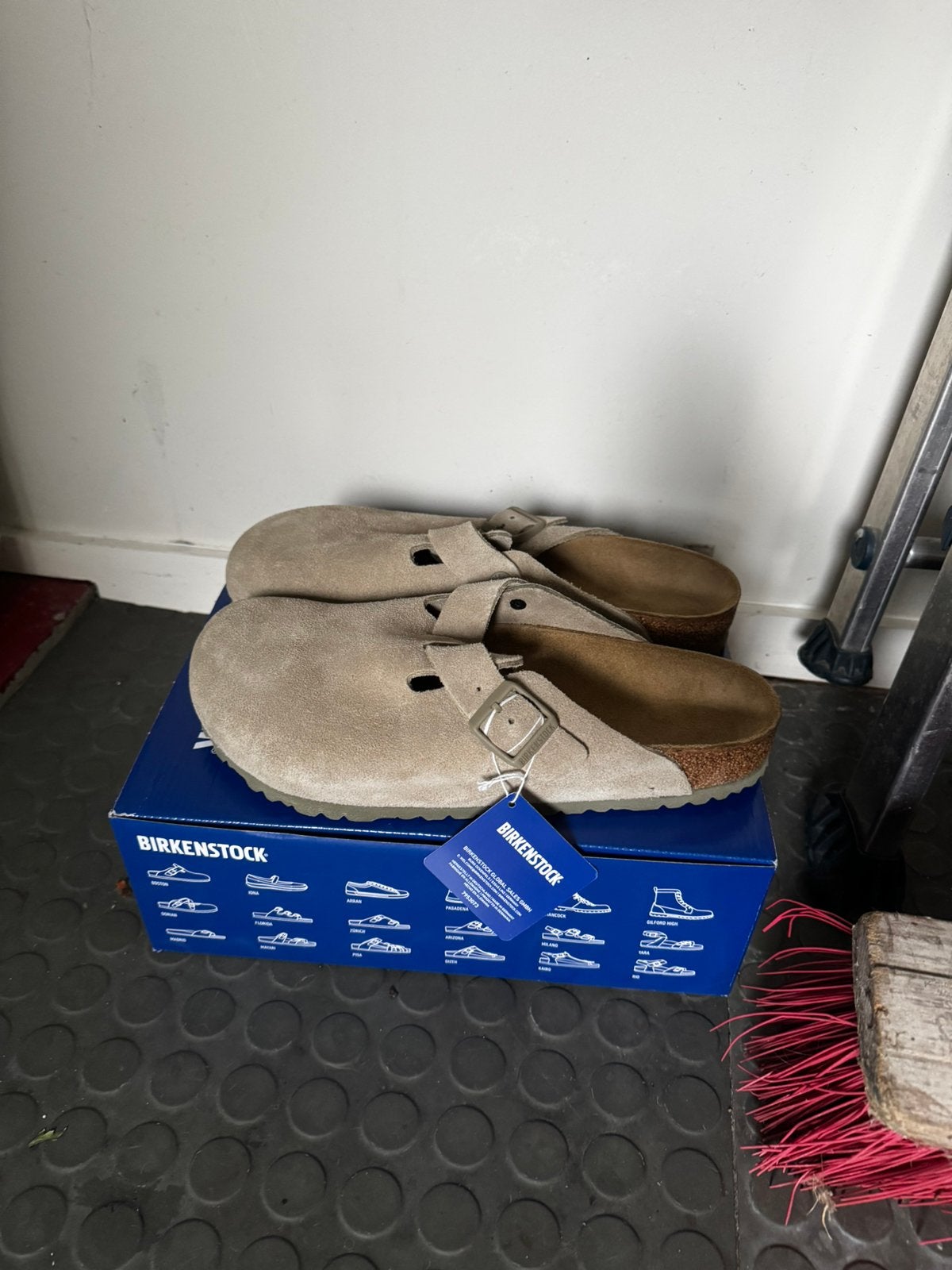 Birkenstock Boston nieuw, Kleding | Heren, Slippers, Bruin, Nieuw, Ophalen of Verzenden