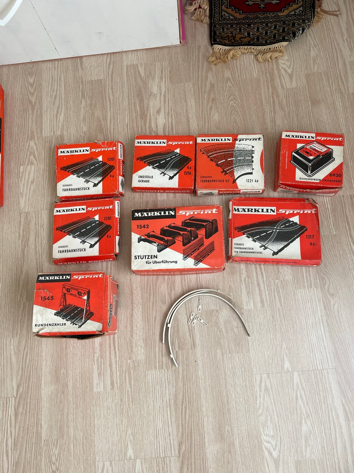 Märklin Sprint racebaan set met extra onderdelen, Kinderen en Baby's, Ophalen of Verzenden, Gebruikt, Jongen of Meisje
