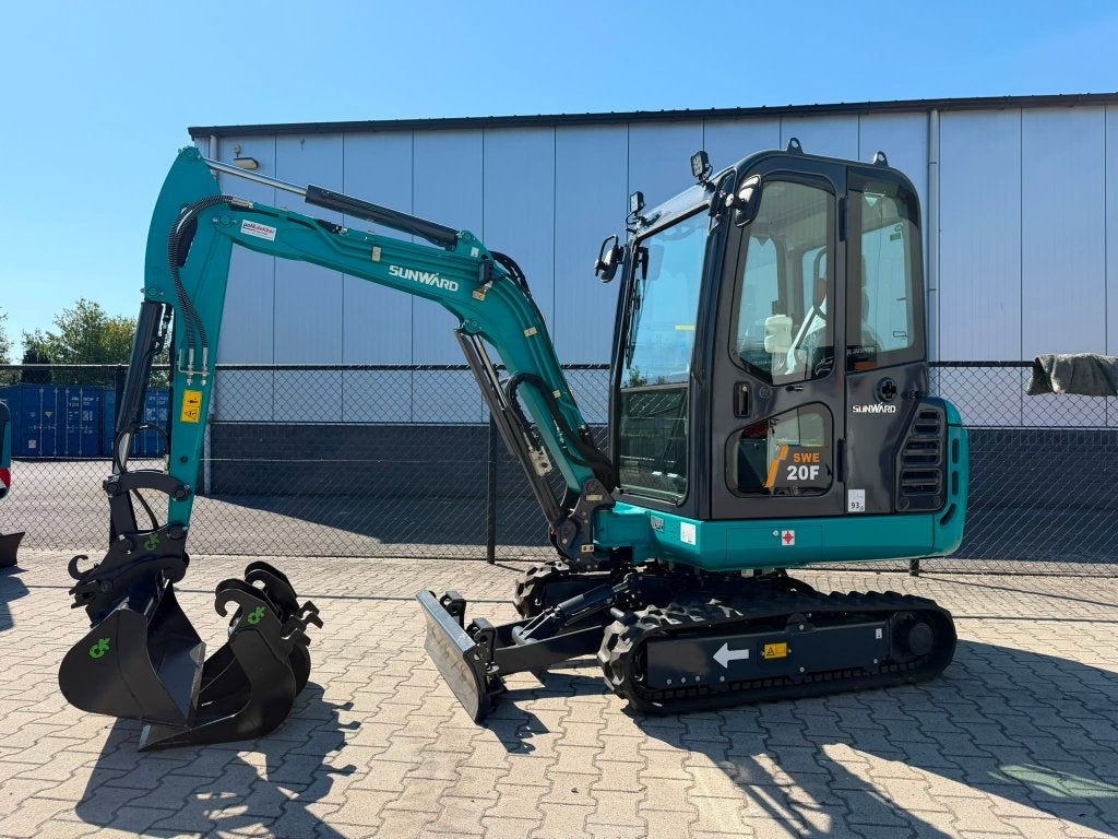 NIEUW | Sunward SWE20F Minigraver | 2026 | 5 jaar garantie, Zakelijke goederen, Machines en Bouw | Kranen en Graafmachines, Ophalen of Verzenden