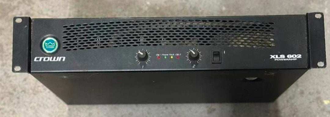 ✅Crown XLS 602 (2x 600 watt), Ophalen of Verzenden, Gebruikt, Stereo, 120 watt of meer