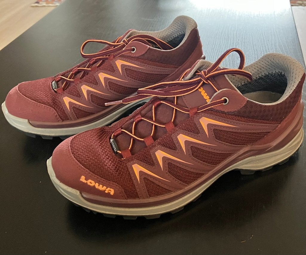 Lowa wandelschoenen dames Innox Pro GTX Lo Ws Maat 39,5, Lowa, Zo goed als nieuw, Rood, Wandelschoenen