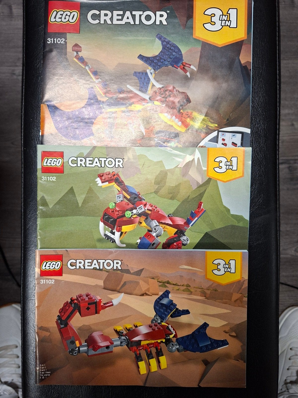 Lego Creator 31102 Draak met extra onderdelen, Ophalen of Verzenden, Zo goed als nieuw, Lego