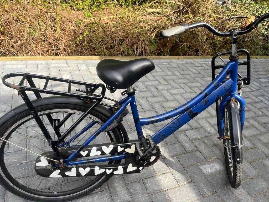 Meisjes fiets 24 inch, Ophalen, Gebruikt, 24 inch, Handrem