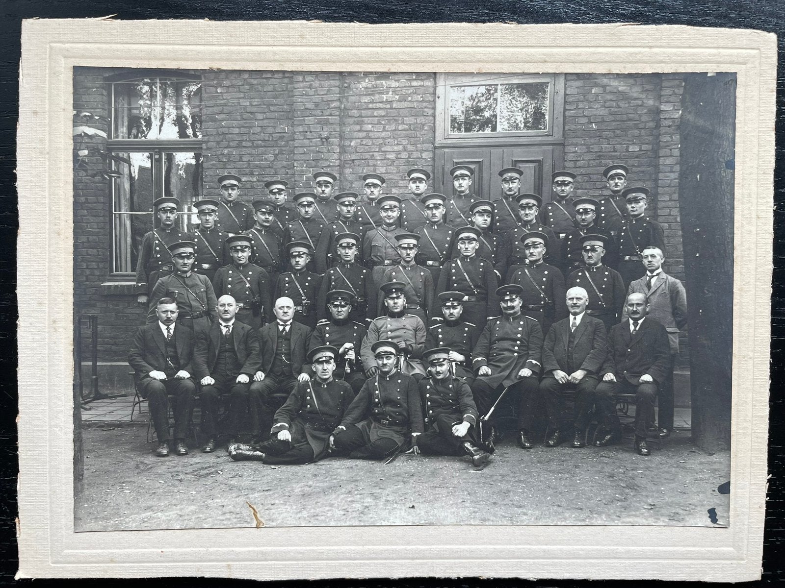Pre-WO1 Duitse officieren groepsfoto, Ophalen of Verzenden, Landmacht, Duitsland