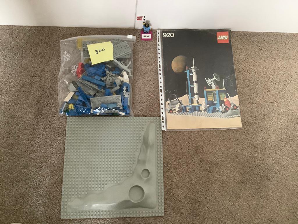 Lego Classic space 920 Alpha-1 rocket base, Kinderen en Baby's, Compleet, Gebruikt, Lego, Ophalen of Verzenden