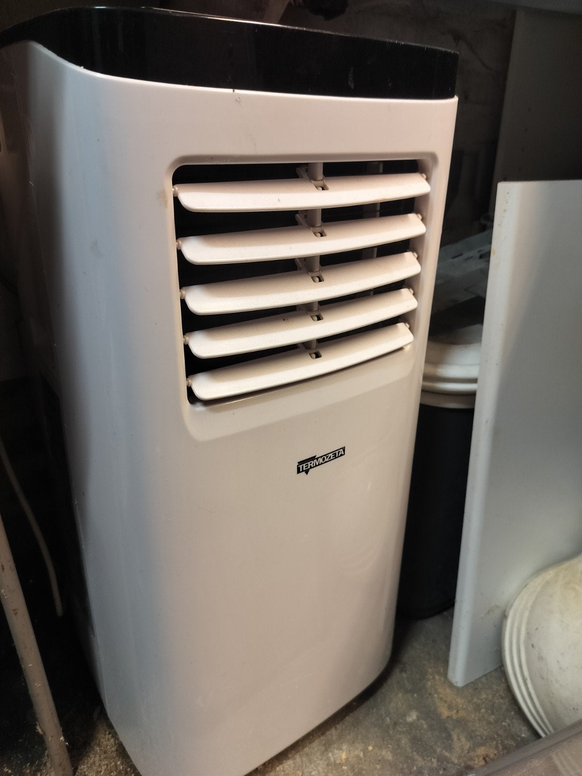 Mobiele airco Termozeta Airzeta Clima TZA2C2, Witgoed en Apparatuur, Ophalen, Gebruikt, Minder dan 60 m³, 3 snelheden of meer