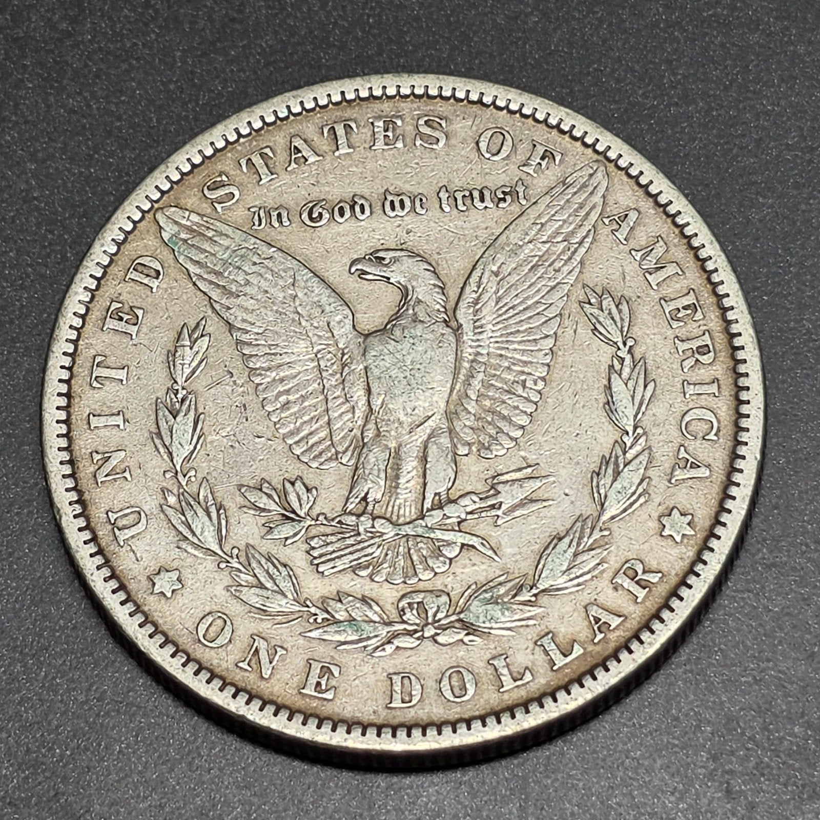 morgan dollar 1882 Amerika, Verzenden, Noord-Amerika, Losse munt, Zilver