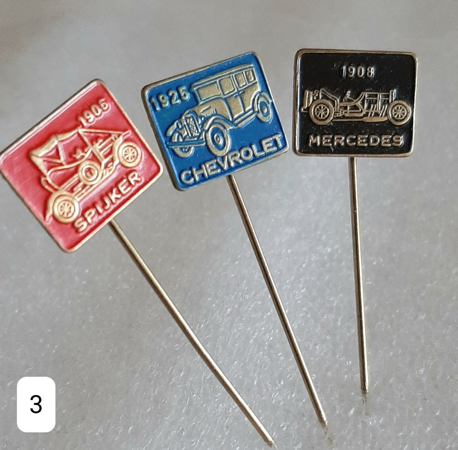 DRIE SPELDJES MET AUTO'S BEGIN VORIGE EEUW, € 1,-, Verzenden, Gebruikt, Overige onderwerpen