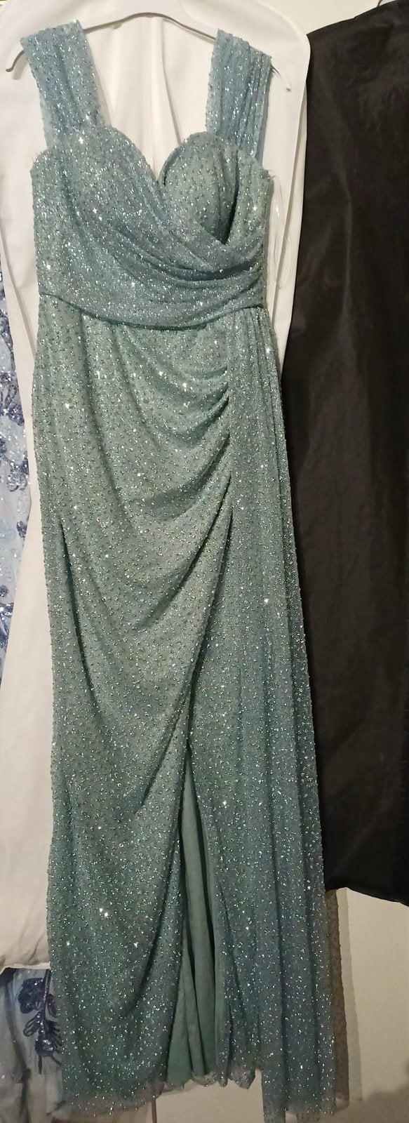 Galajurk, Kleding | Dames, Gelegenheidskleding, Ophalen of Verzenden, Zo goed als nieuw, Blauw, Galajurk