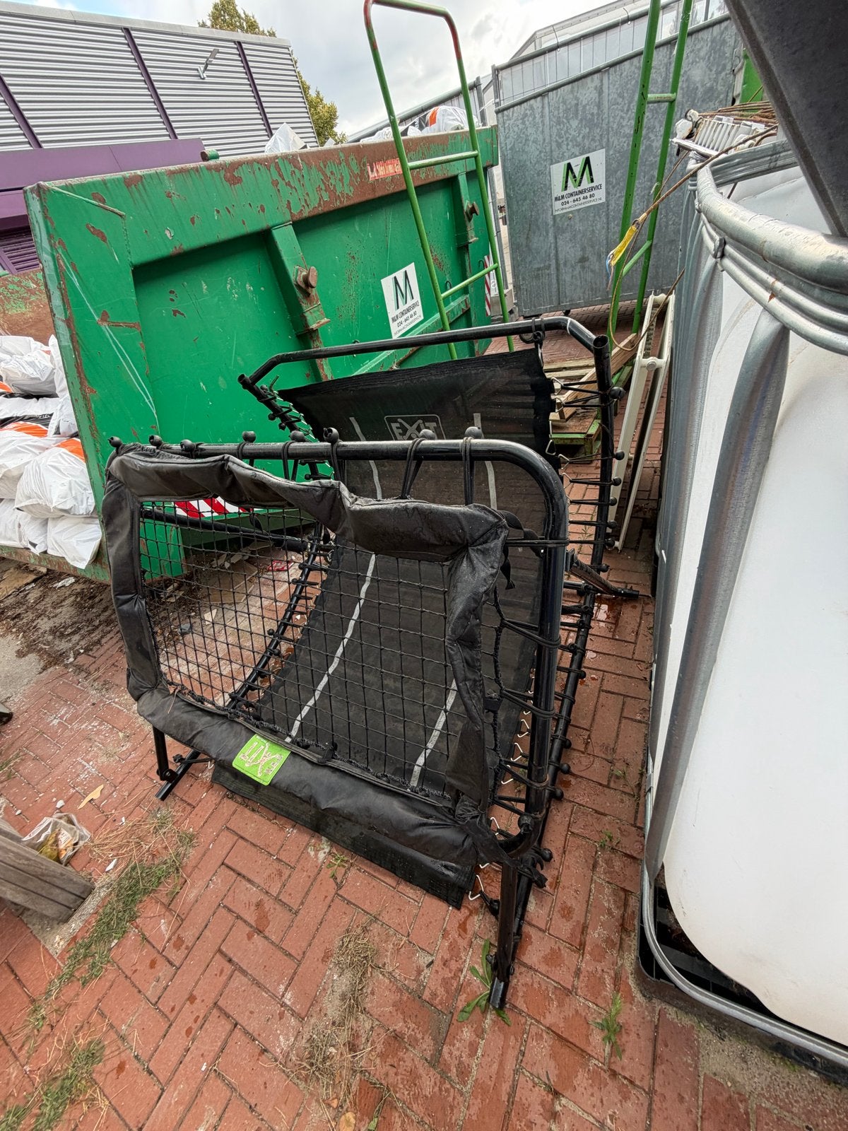 EXIT Kickback voetbal rebounder 124x90cm, Ophalen, Gebruikt, Overige typen