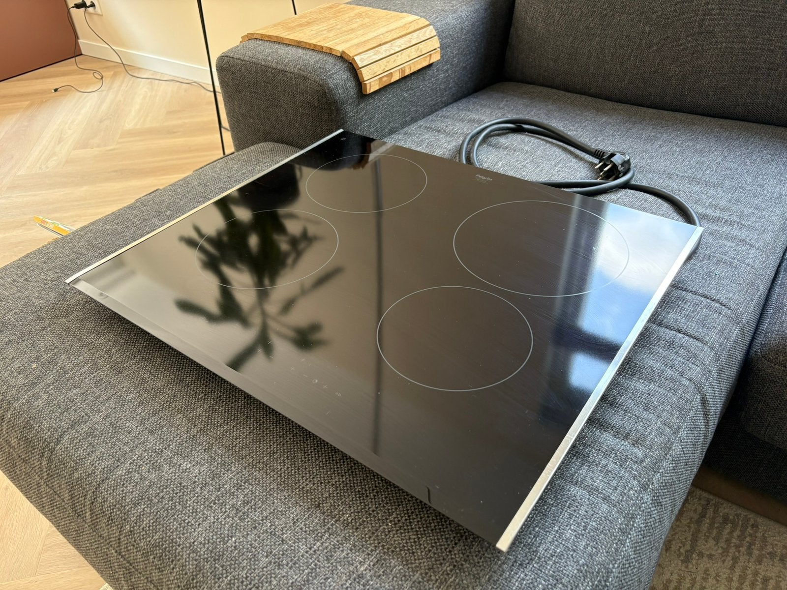 Pelgrim IK4064SR inductiekookplaat (ZGAN), Witgoed en Apparatuur, Kookplaten, Ophalen, Nieuw, 4 kookzones, Inbouw