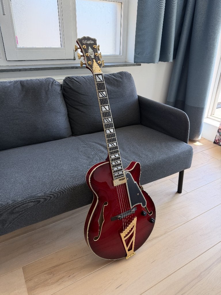 D’Angelico Excel SS Soho Dark Cherry Burst, Ophalen, Nieuw, Hollow body, Overige merken