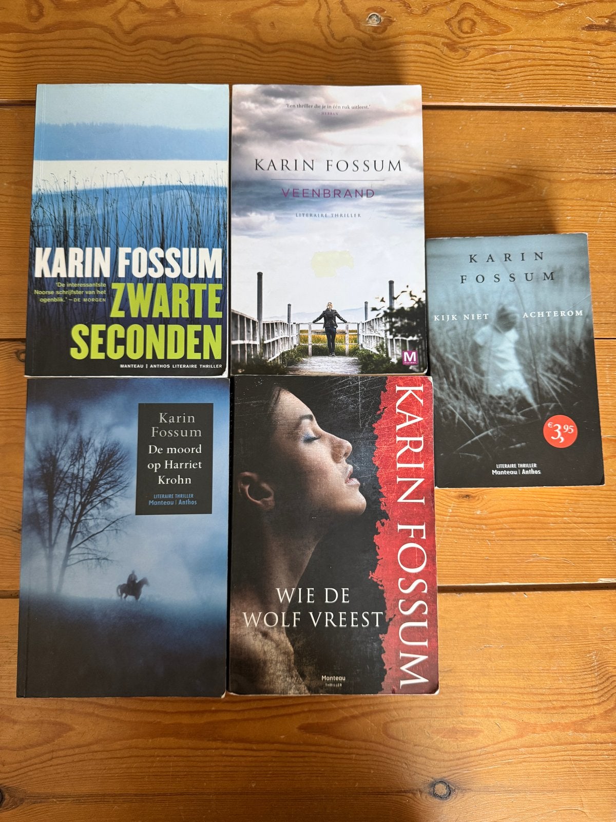 Karin Fossum Thriller Boekenpakket (5 stuks), Ophalen of Verzenden, Gelezen, Scandinavië