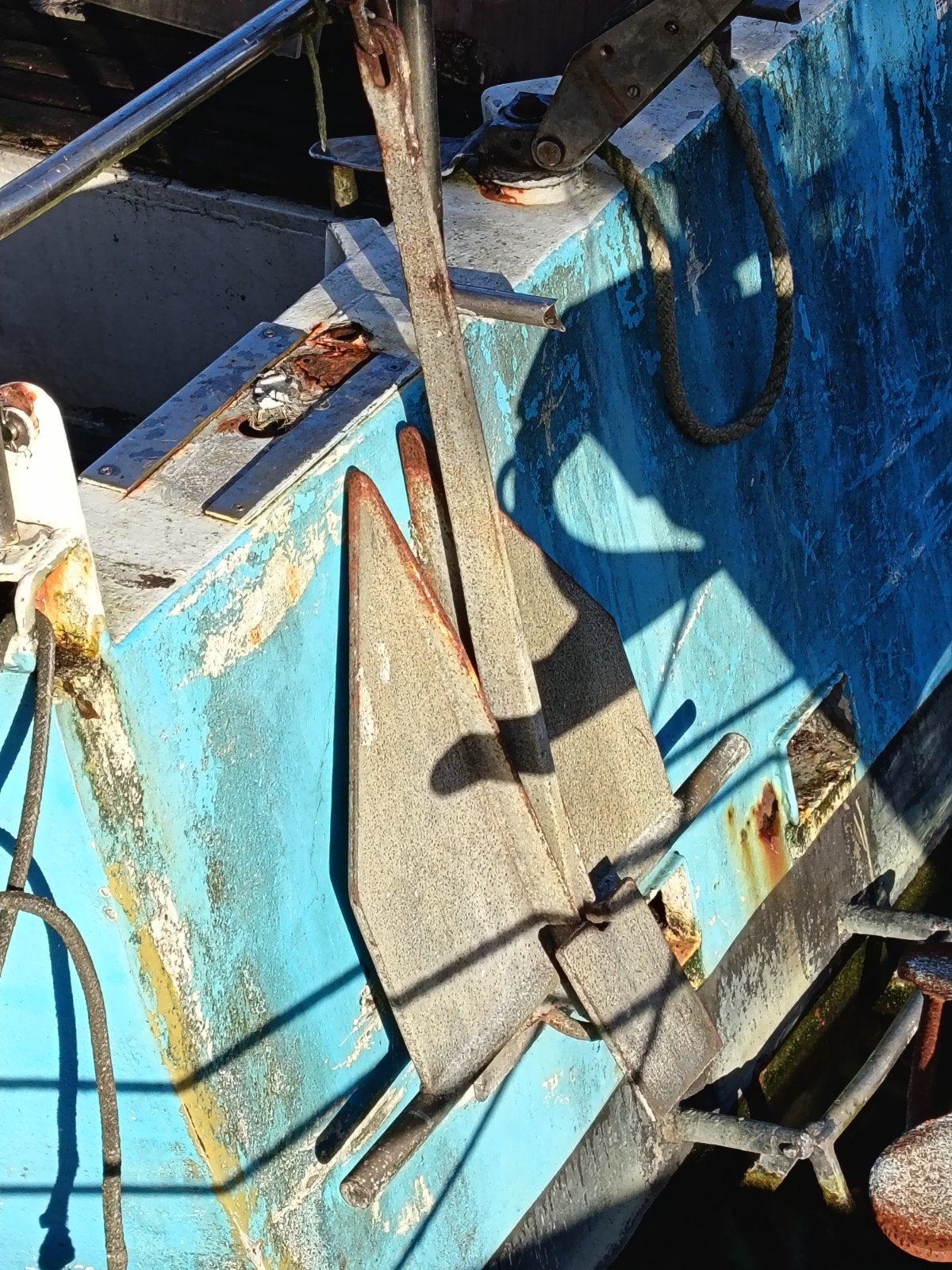 Danforth anker 25kg, Watersport en Boten, Ophalen, Ankeren en Afmeren, Zeilboot of Motorboot