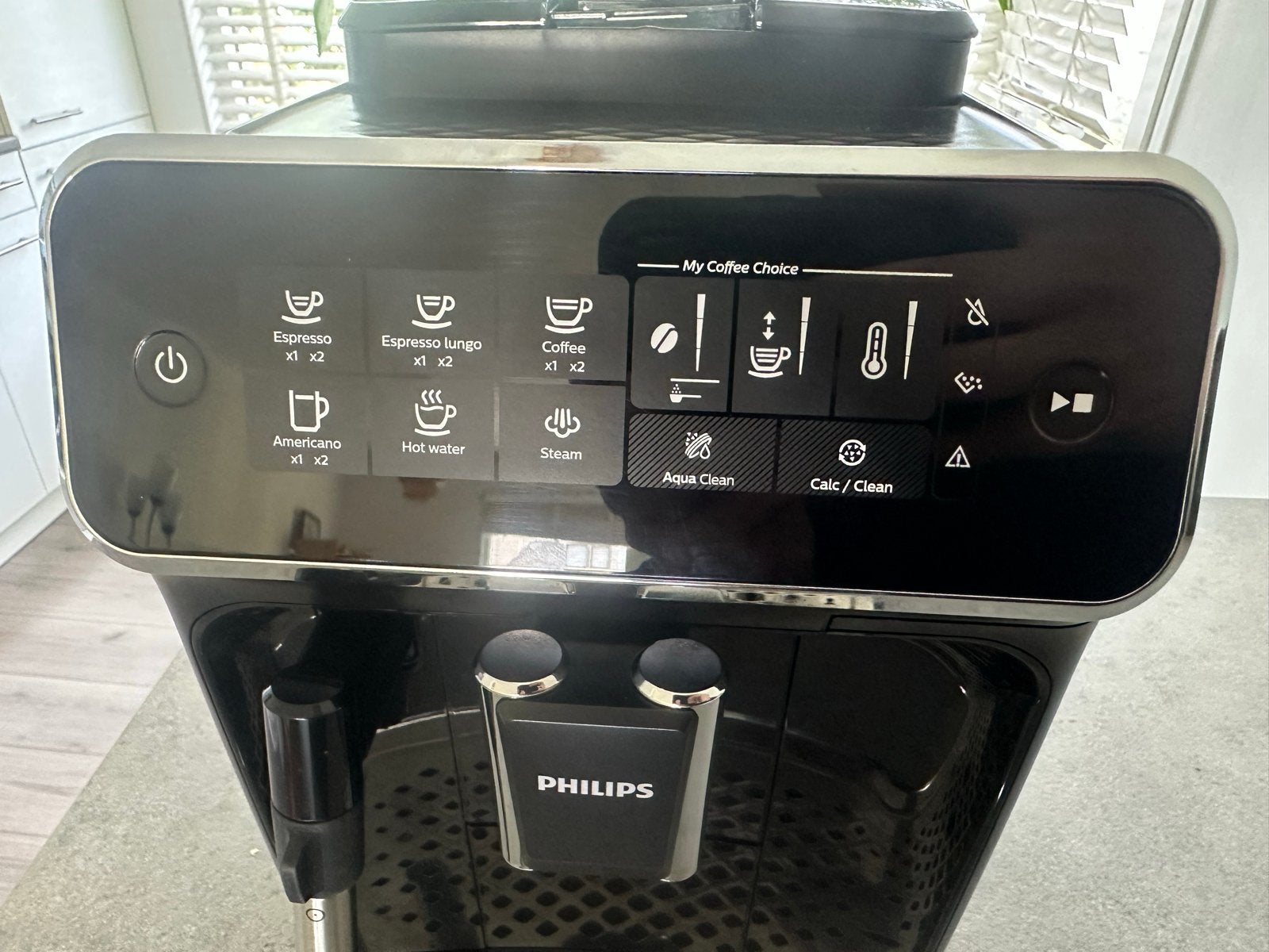 Philips EP3221 volautomatische espressomachine - Zo goed als, Ophalen, Afneembaar waterreservoir, Espresso apparaat, Koffiebonen