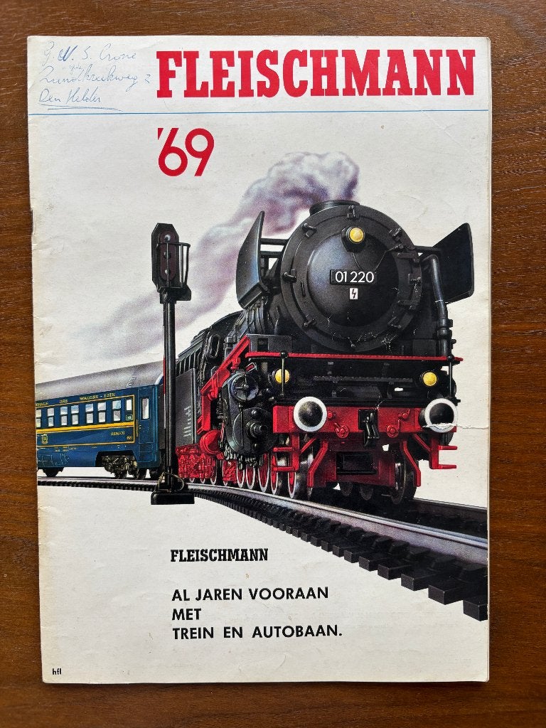 Fleischmann catalogus 1969, Gebruikt, Fleischmann, Gelijkstroom of Wisselstroom, Boek, Tijdschrift of Catalogus