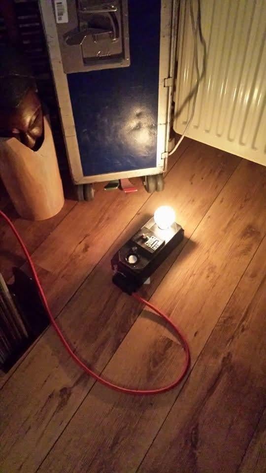 Bakeliet schakelkast stoppenkast vloerlamp, Ophalen of Verzenden, Minder dan 50 watt
