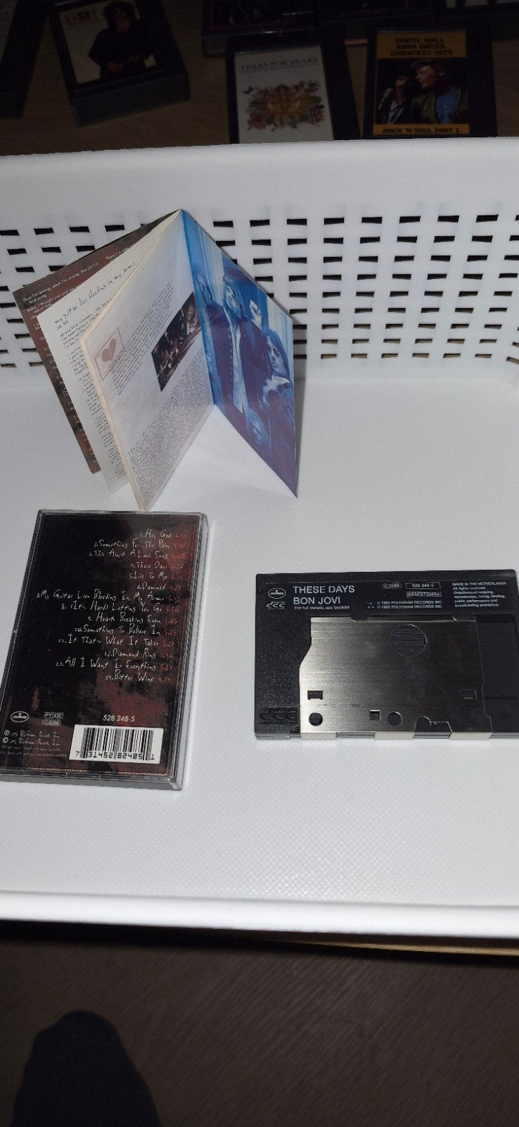 Bon Jovi - These Days DCC (Digital Compact Cassette), Cd's en Dvd's, Gebruikt, 1 bandje, Ophalen of Verzenden, Origineel