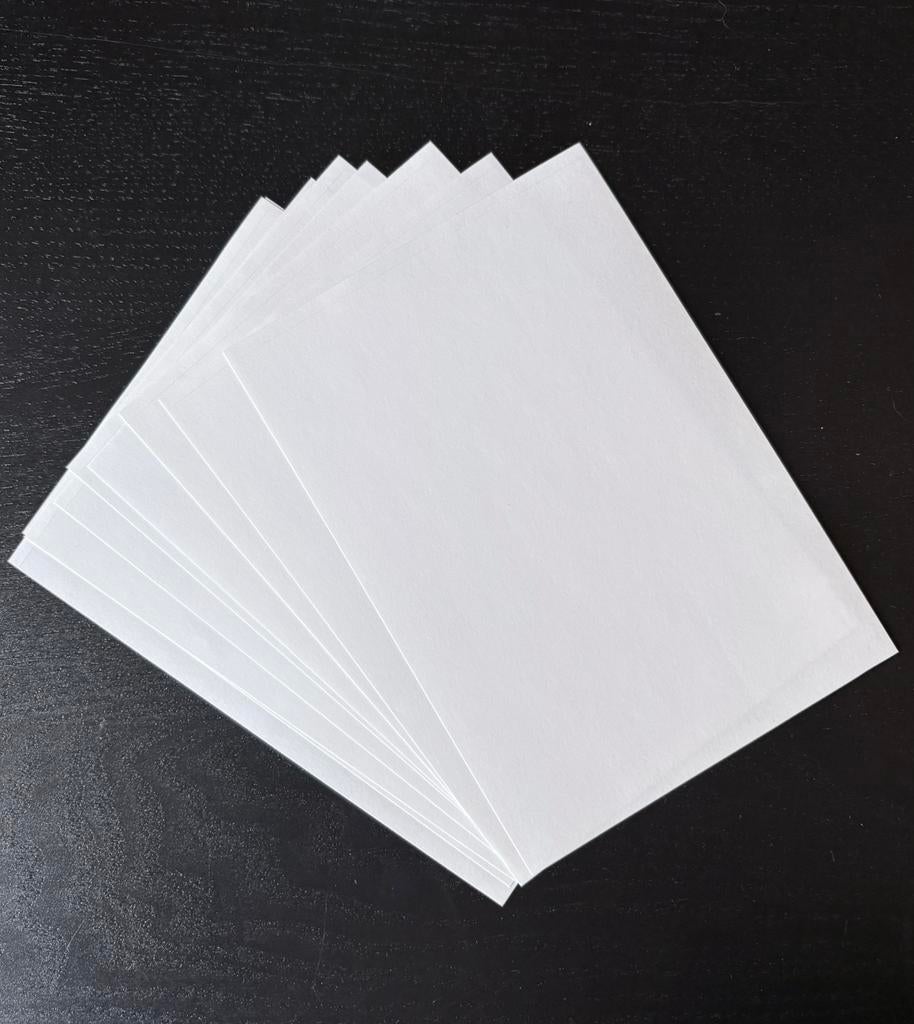 20 LOSSE blanco pakketlabels A6 (prijs incl verzksn bb-post), Diversen, Ophalen of Verzenden, Nieuw