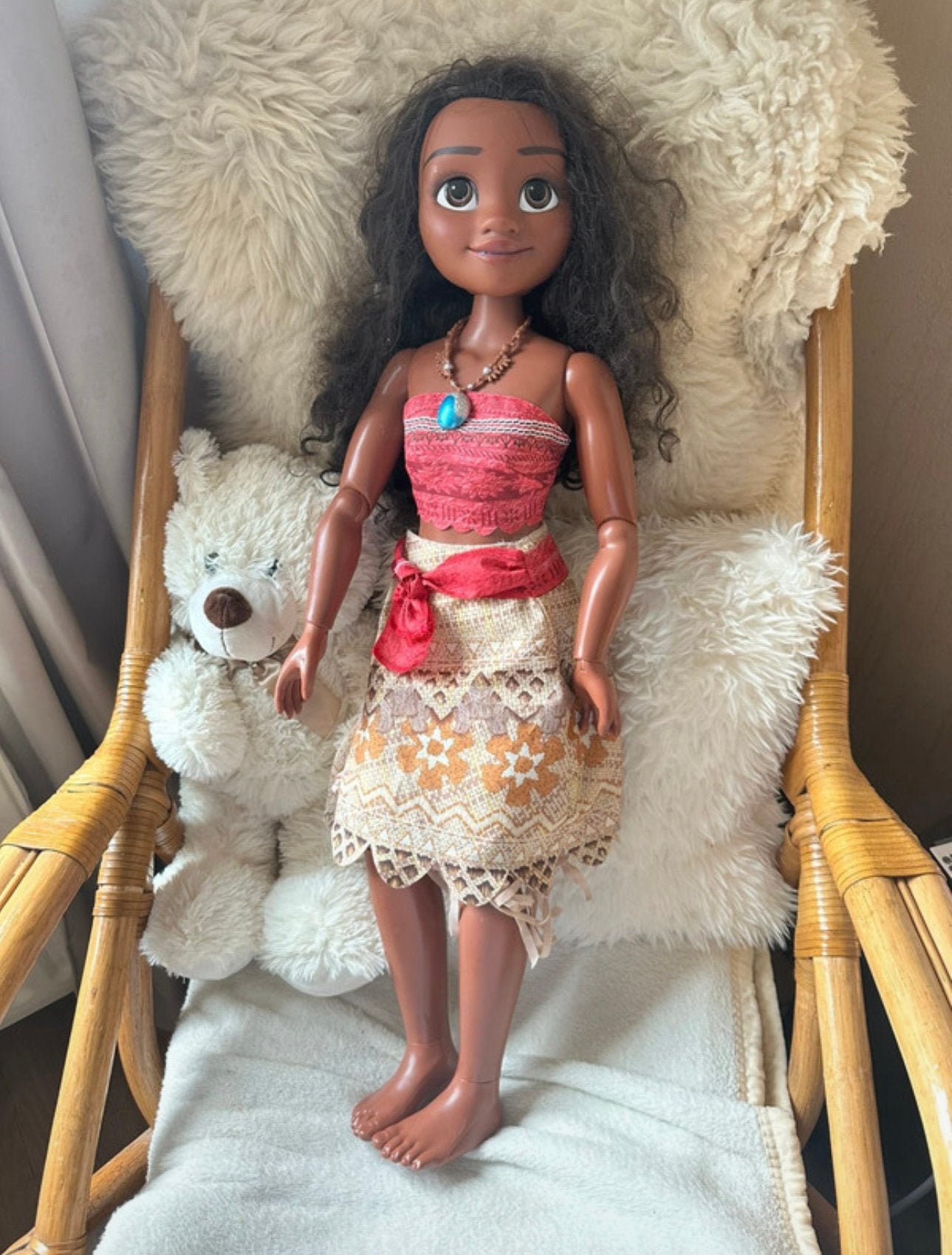 Disney Prinses Playdate Vaiana / Moana pop – 80 cm, Verzamelen, Disney, Ophalen of Verzenden, Zo goed als nieuw