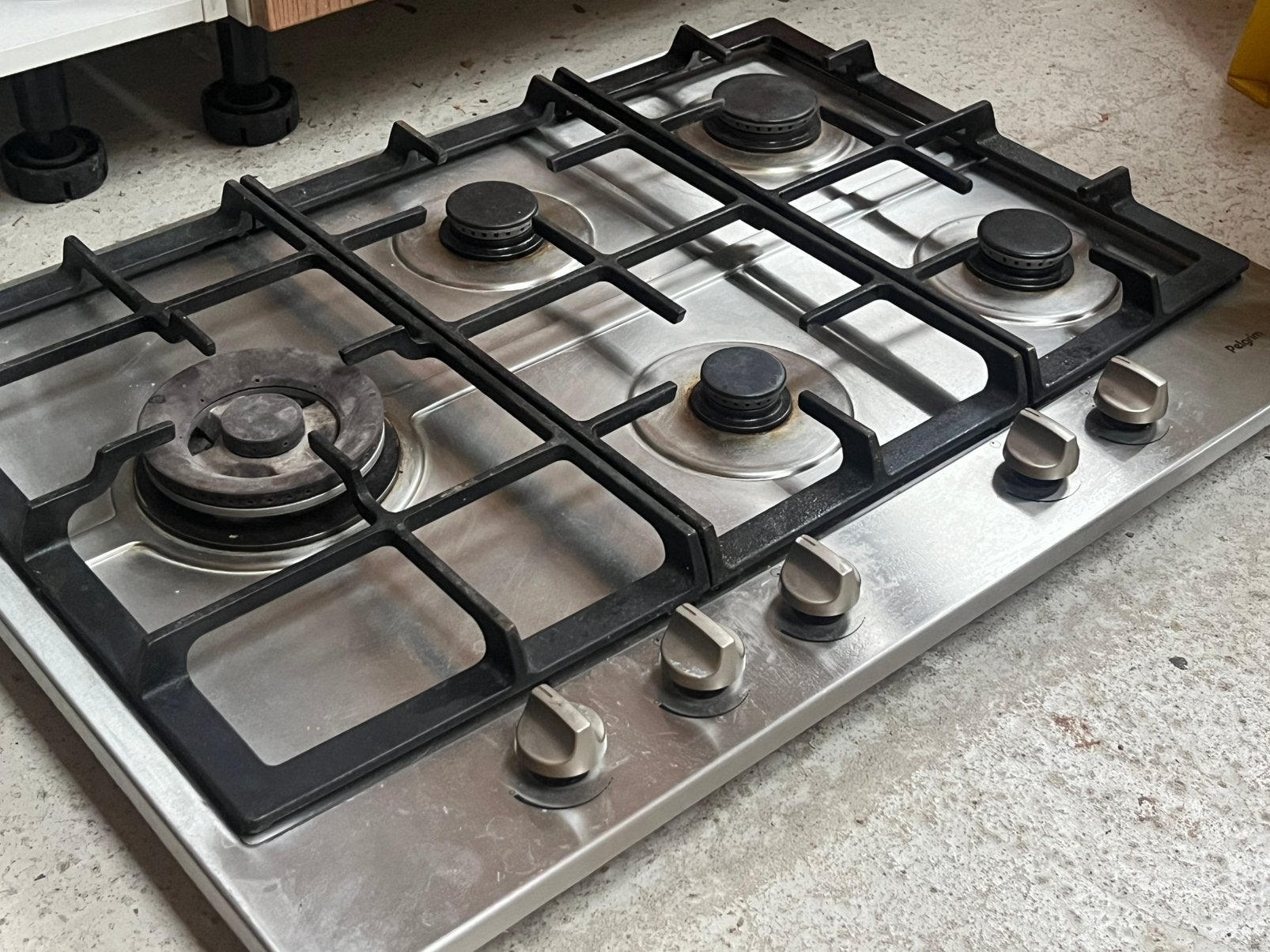 Pelgrim gaskookplaat 71cm, Witgoed en Apparatuur, Gebruikt, Ophalen of Verzenden, Inbouw, Gas