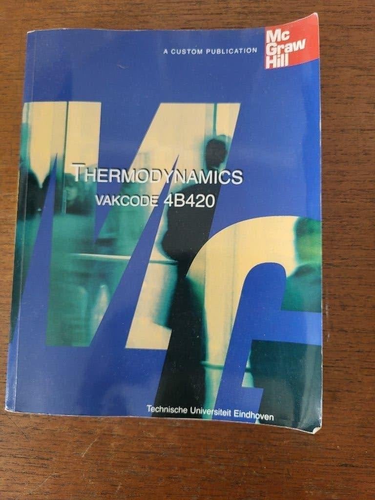 Thermodynamics vakcode 4b420., Ophalen of Verzenden, Alpha, Nieuw, WO