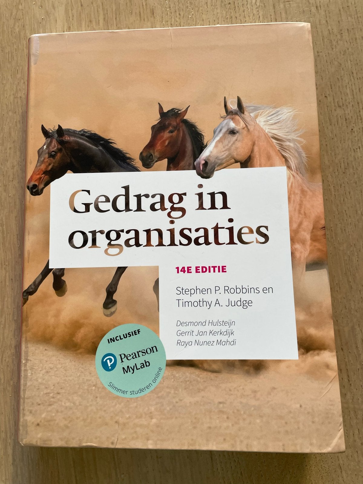 Gedrag in organisaties - 14e editie (incl. MyLab), Boeken, Ophalen of Verzenden, Gamma, Zo goed als nieuw, HBO