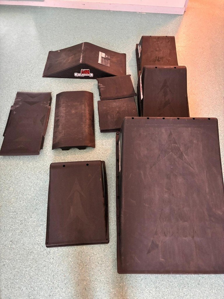 skate ramp set, Ophalen, Gebruikt, Skateboard