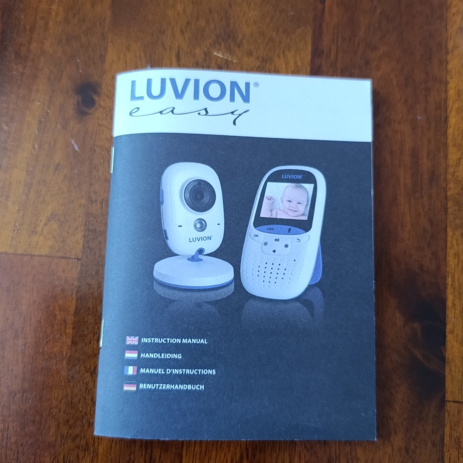 Luvion Easy Babyfoon met camera en terugspreekfunctie, Kinderen en Baby's, Babyfoons, Ophalen of Verzenden, Zo goed als nieuw