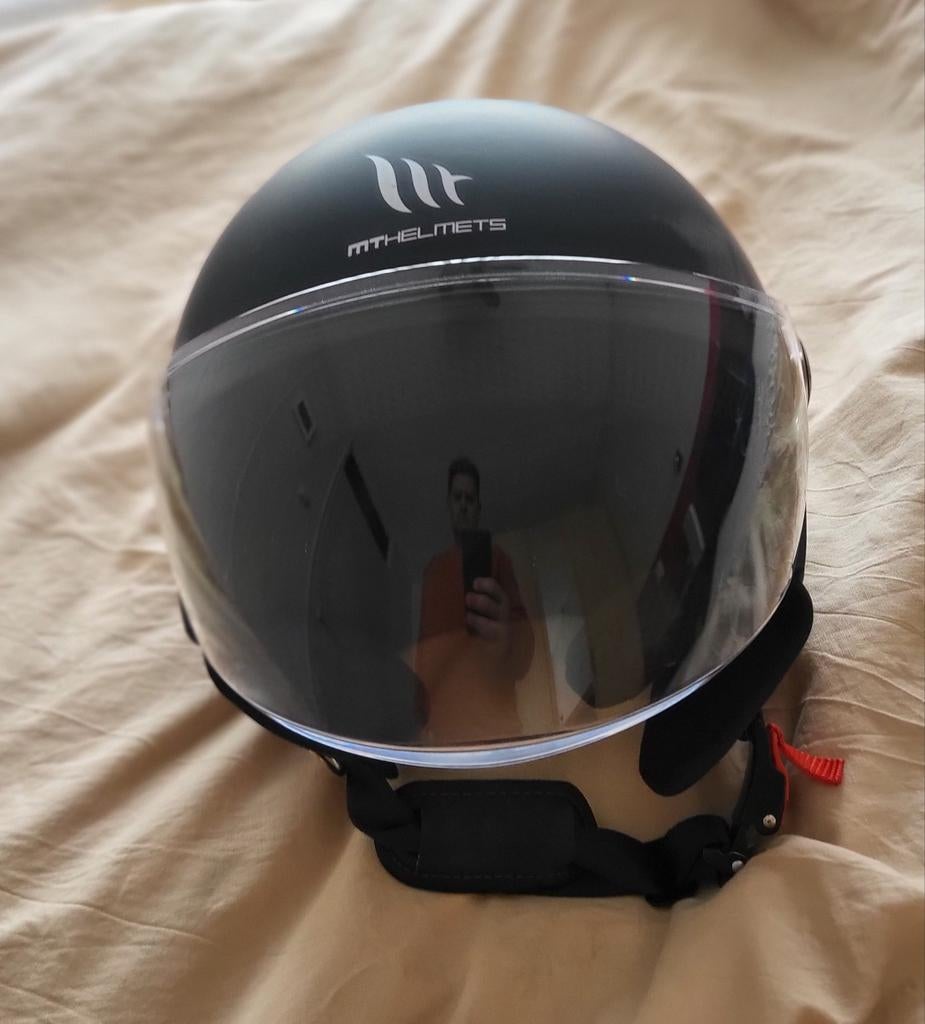 MT Helmets Street Jethelm - Maat L, Dames, Jethelm, L, Tweedehands
