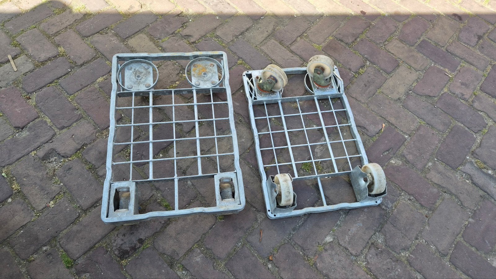 Te koop trolley verhuis kar 40x60 meerdere aanwezig, Transportkar, 100 liter of meer, Ophalen of Verzenden