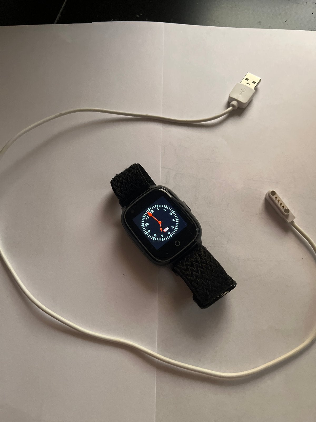 Noodhulpknop 4g met valdetectie senioren alarm horloge, Hartslag, Zwart, Ophalen of Verzenden, Zo goed als nieuw