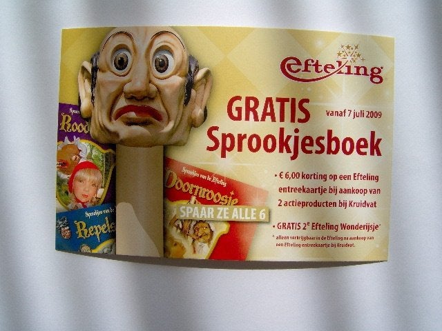 Efteling - Kaatsheuvel -15, Ophalen of Verzenden, Ongelopen, Noord-Brabant
