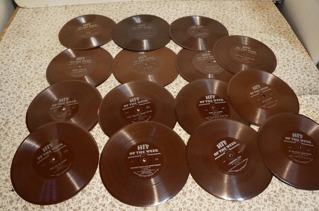 15 hit of the week grammofoon platen 78 rpm, Ophalen of Verzenden, Gebruikt, Overige merken