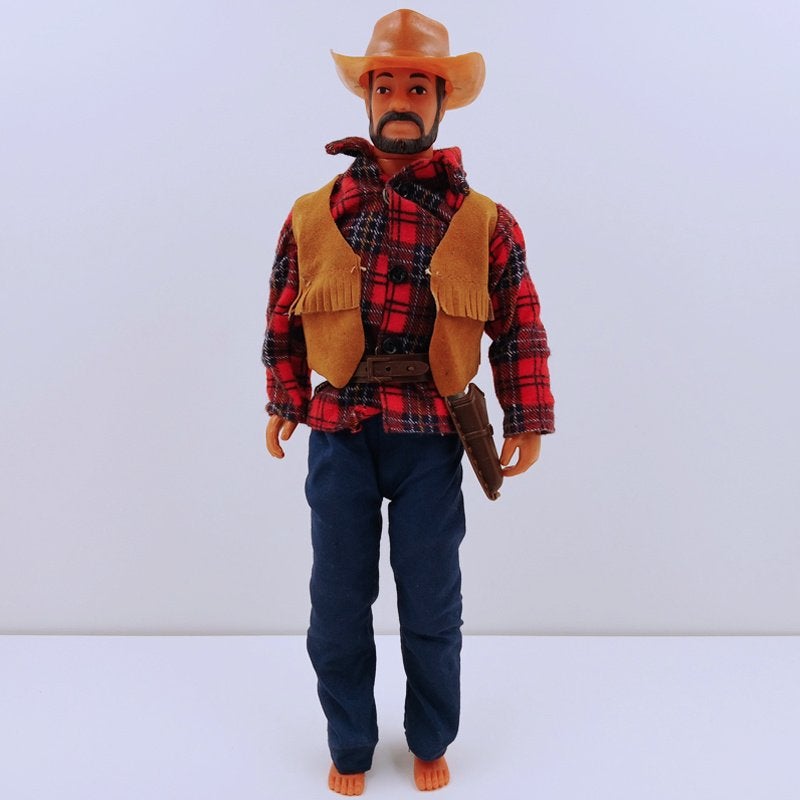 Western Cowboy Big Jim Jaren 70 Knock-Off Pop, Ophalen of Verzenden, Zo goed als nieuw, Pop