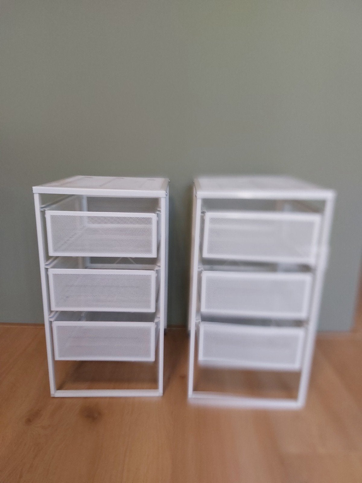 IKEA Ladeblokje met 3 lades - 2 stuks, Ophalen, Gebruikt, 3 of 4 laden, Minder dan 100 cm