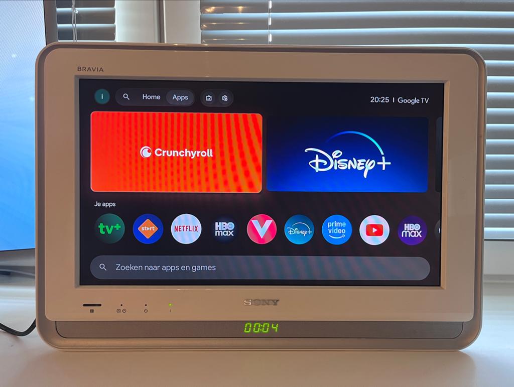 Sony Bravia KDL-19S5700 LCD TV 19inch-OPHALEN, Ophalen, Gebruikt, 50 Hz, Sony
