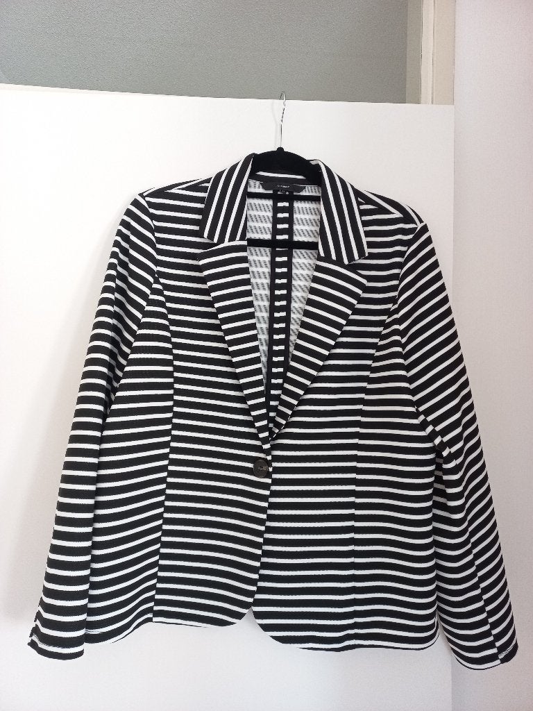 Gestreept Vero Moda jasje maat L, Vero Moda, Zwart, Maat 42/44 (L), Ophalen of Verzenden
