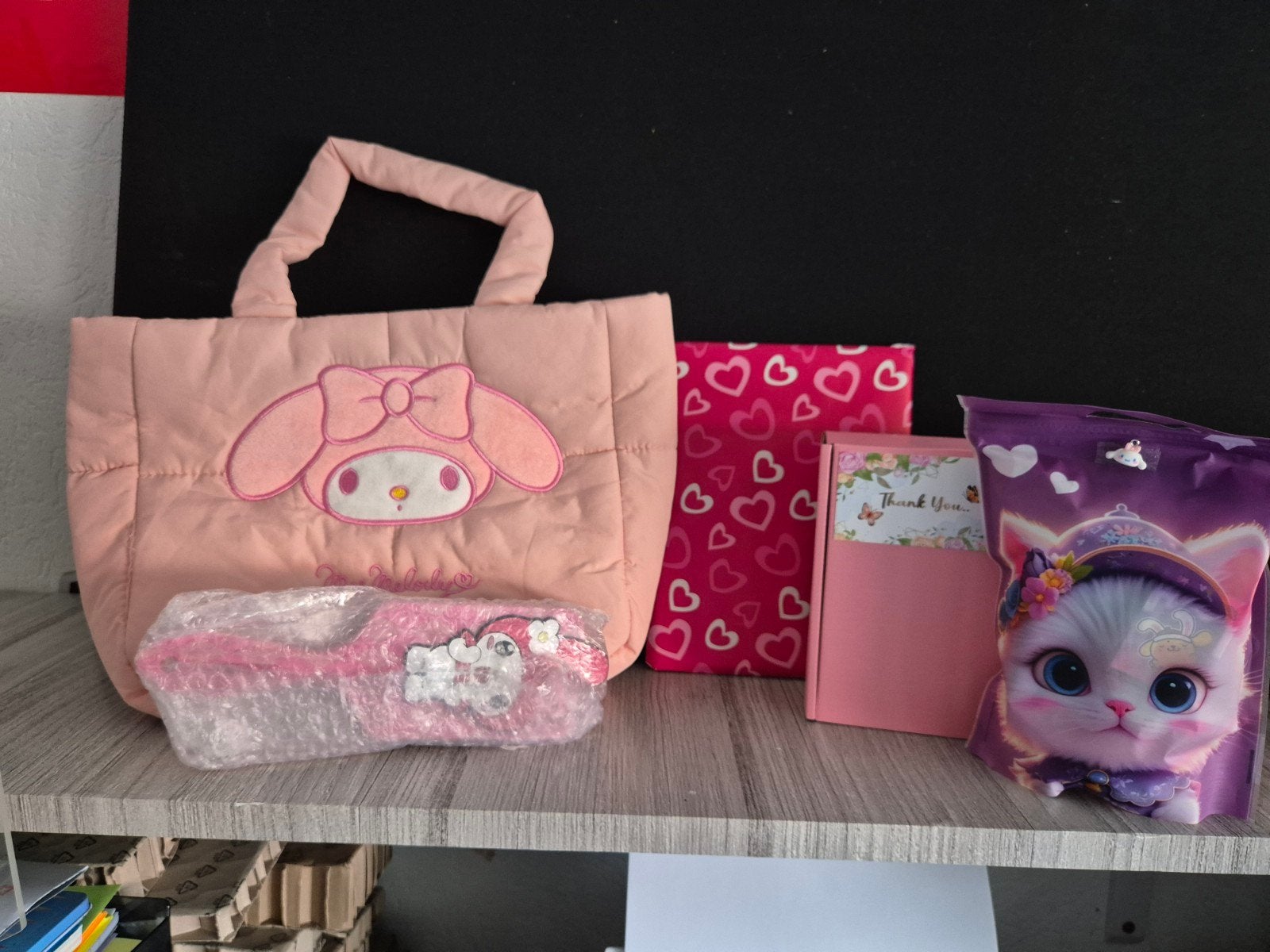 Leuke roze My Melody tas met cadeaus, Ophalen of Verzenden, Nieuw, Roze, Shopper