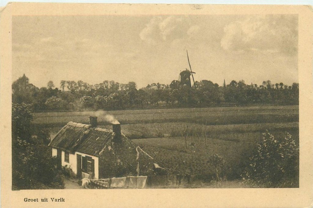 701-349-039 Varik, Verzamelen, Ansichtkaarten | Nederland, Verzenden, Voor 1920, Gelderland