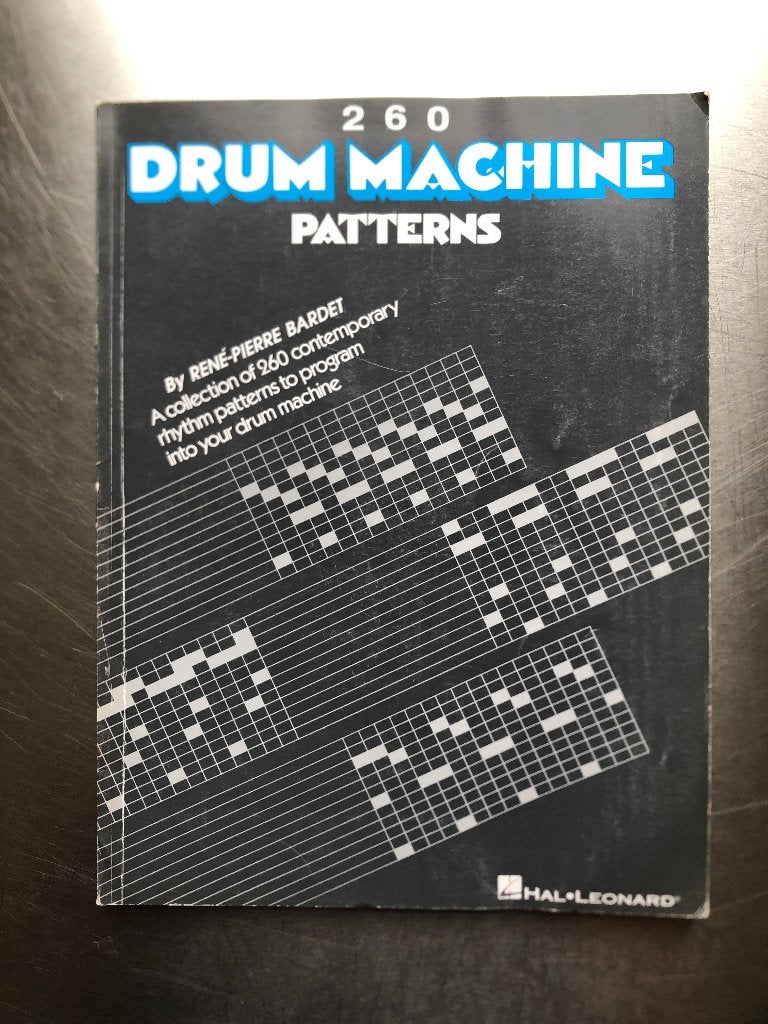 260 Drum Machine Patterns – René-Pierre Bardet, Muziek en Instrumenten, Ophalen of Verzenden, Overige merken