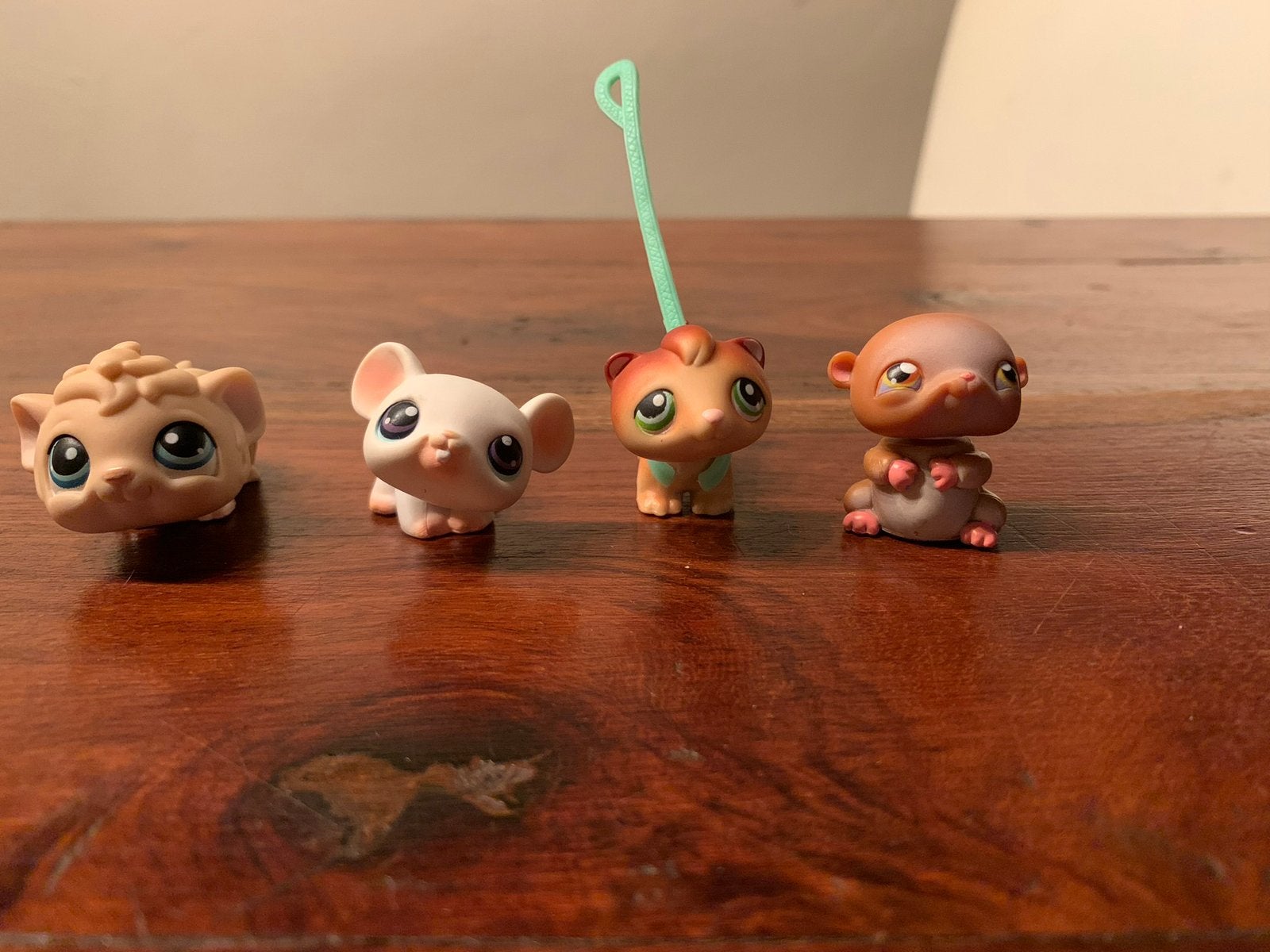 4 petshop poppetjes hamsters, Ophalen of Verzenden, Gebruikt