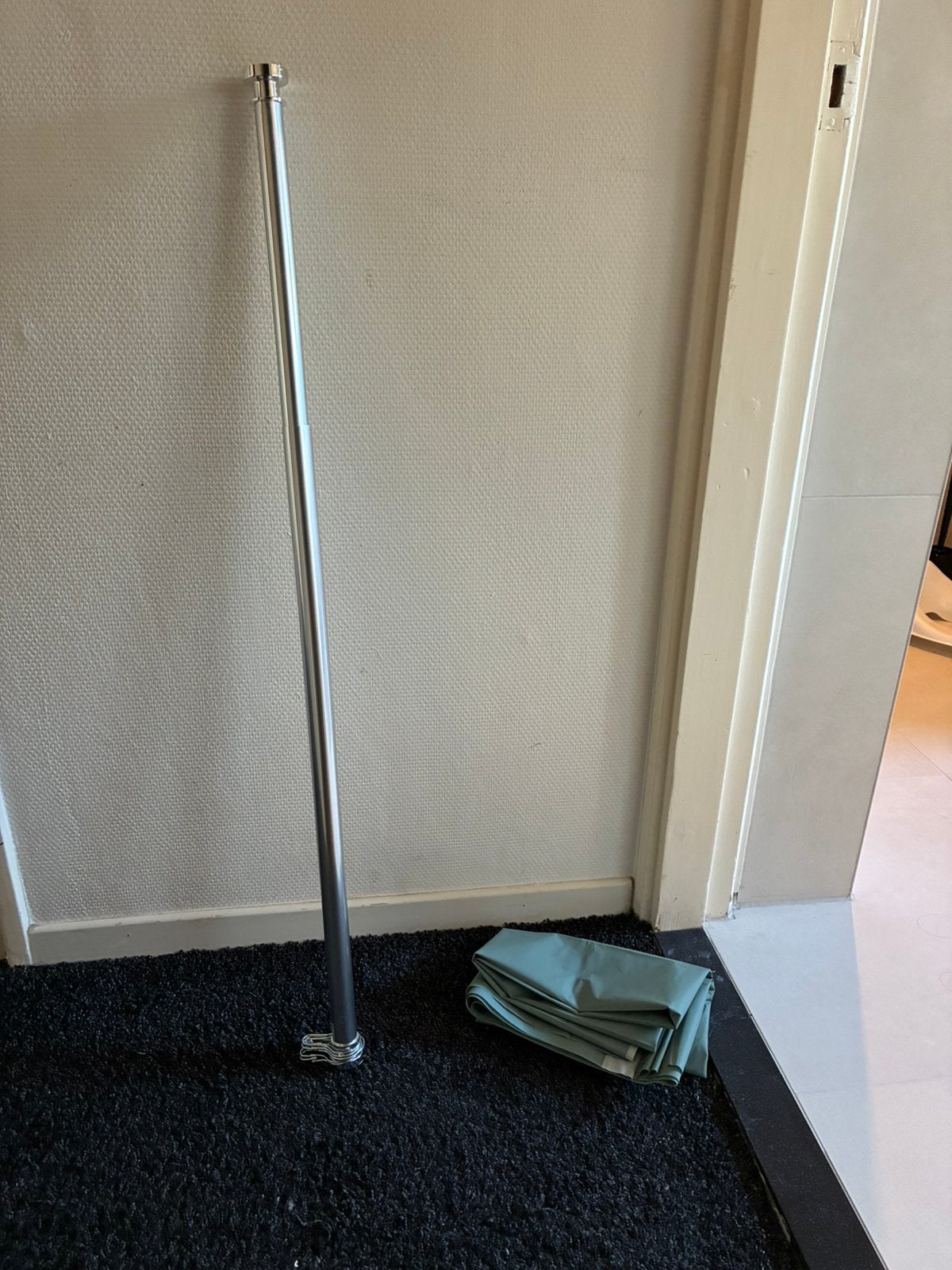 Hornen ikea douchegordijn, Ophalen, Zo goed als nieuw, Groen, Overige typen