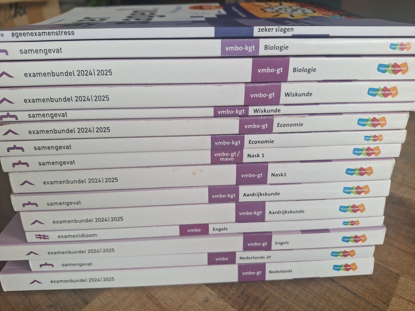 Examenbundels en Samengevat VMBO-GT/ TL/MAVO 2024/2025, Boeken, Schoolboeken, Ophalen of Verzenden, Zo goed als nieuw, VMBO