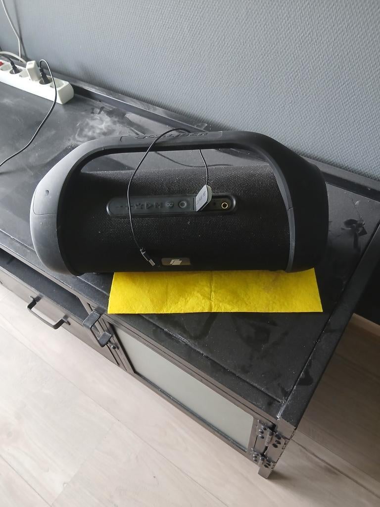 Caliber Booster met discolichtjes - Krachtig geluid!, Ophalen, Minder dan 60 watt, Overige merken