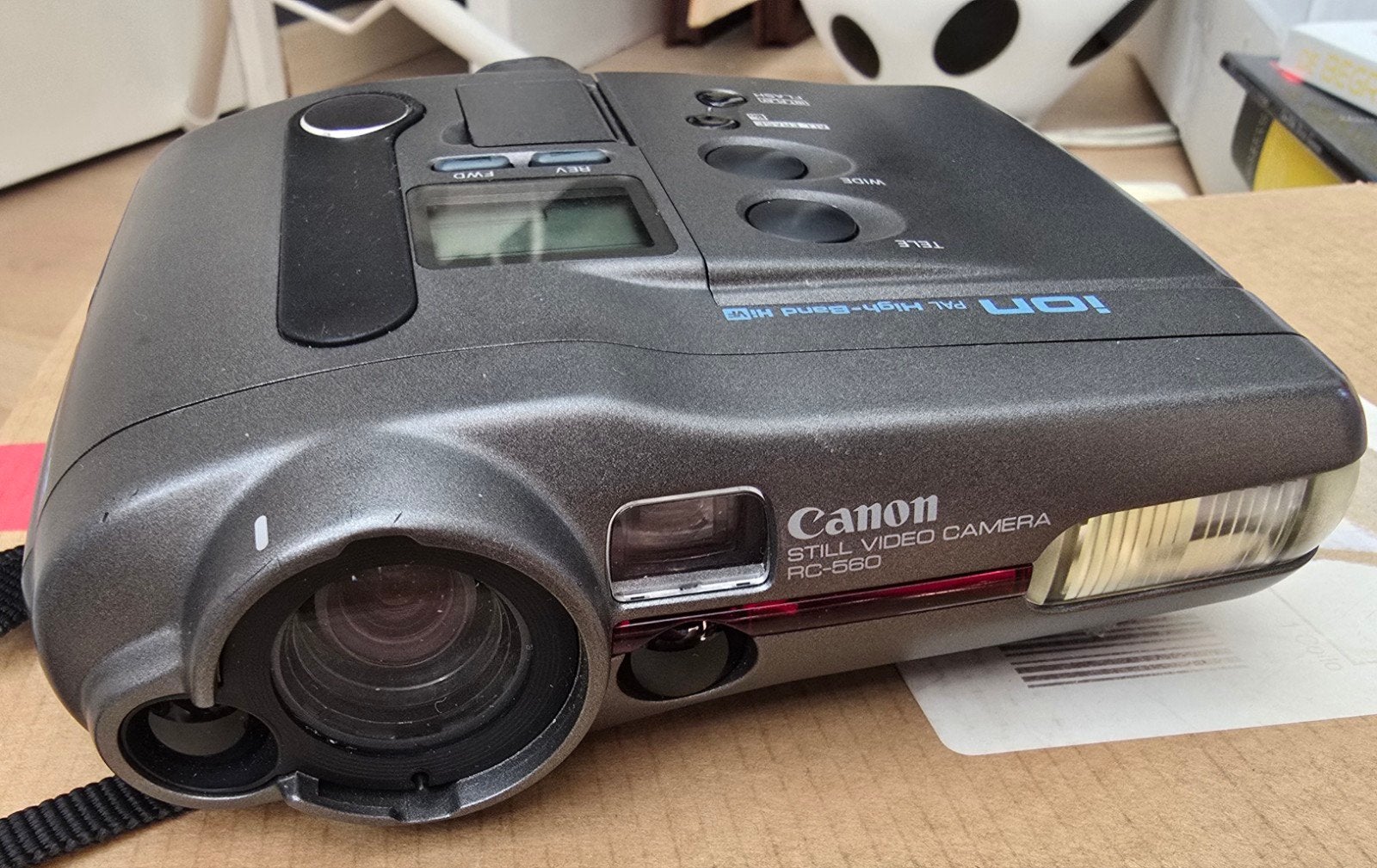 Canon Still Video System: RC-560 Camera & RV-321 Speler, Ophalen