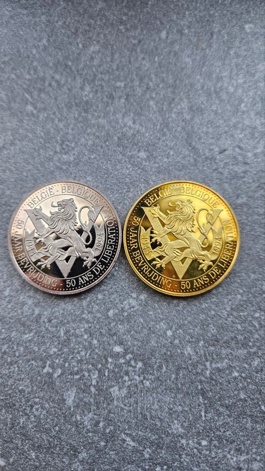 2 x 1 ounce 999 zilver, Postzegels en Munten, Ophalen of Verzenden, Duitsland, Overige waardes, Zilver